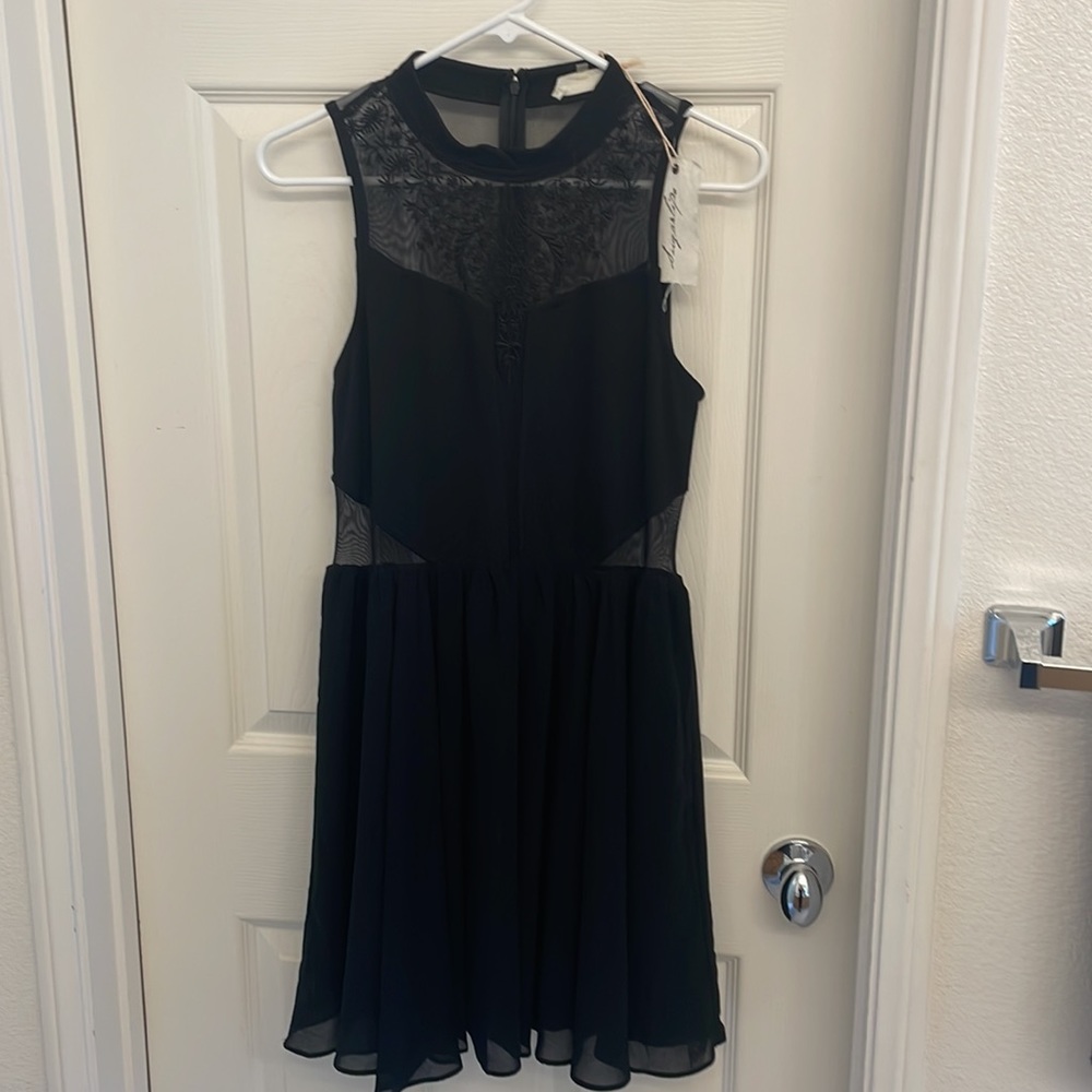 Nasty Gal Black party dress